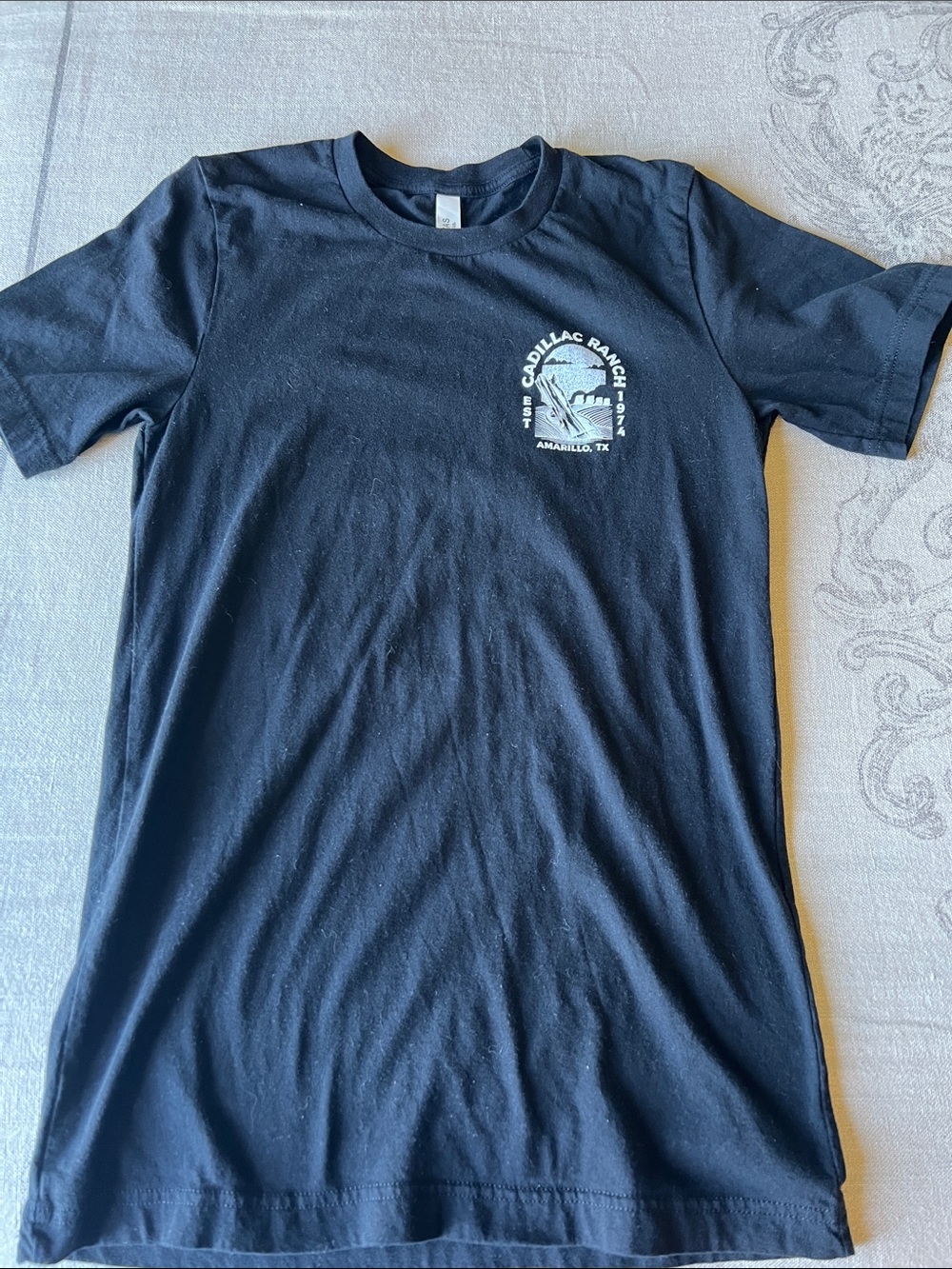 Cadillac Ranch Graphic Tee in Black